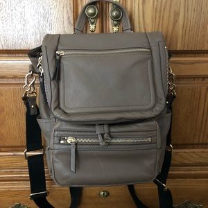Leather Backpack purse